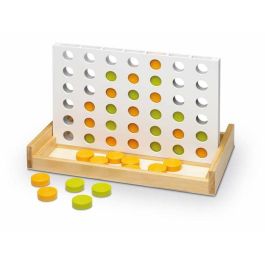 Juego acierta 4 de madera con 42 piezas. 2 jugadores. 28,5x17x4cm Precio: 13.9513. SKU: B1GH7PCA2R