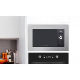 Continental Edison MO20IXEG Horno Microondas Empotrable con Función Grill y Capacidad de 20 Litros