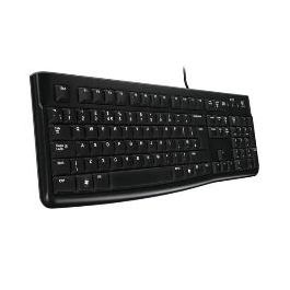 Logitech K120 Teclado USB de Perfil Bajo, Silencioso, Resistente a Salpicaduras, con Teclado Numérico, Teclas Duraderas y Conexión Plug & Play Precio: 14.88999985. SKU: S55080713