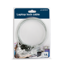 GEMBIRD Cable Antirrobo LK-K-01 Plata 1,8 m para Portátil con Llave Precio: 6.50000021. SKU: S5601648