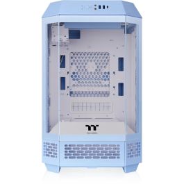 Thermaltake The Tower 250 Mini Tower Azul, PC con Diseño LCD