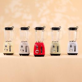 Batidora de Vaso Cecotec Power Black Titanium RetroRed Rojo