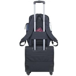 RIVACASE 8365 - Mochila NB Rucksack Biscayne 17,3 pulgadas para portátil, color negro