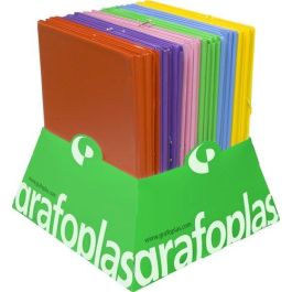 Carpeta De Gomas Y Solapas Grafoplas Pvc Colors Fº Expositor De 24 (4 Ud.X 6 Col.) Precio: 175.58999942. SKU: B1BWQS7SFD