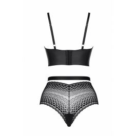 Conjunto de Lencería Demoniq Negro L Conjunto de Lencería Demoniq Negro L