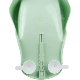 Thermobaby Tumbona de Baño Daphné Verde Celadon - Ajustable y Segura para Bebés desde el Nacimiento