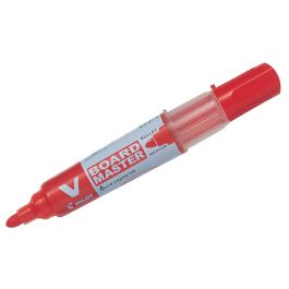 Rotulador Pilot V Board Master Para Pizarra Blanca Rojo Tinta Liquida Trazo 2,3 mm 10 unidades