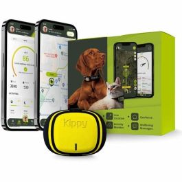 Kippy KIP8058669290654 Localizador GPS EVO, Amarillo Limón