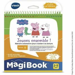 Libro interactivo infantil Vtech Peppa Pig (FR) Libro interactivo infantil Vtech Peppa Pig (FR) Precio: 39.79000058. SKU: B1799NLGDM