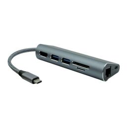 ProXtend USBC-MULTI7-001 MultiHub USB-C 7en1 con 3x USB-A, USB-C PD 65W, HDMI 4K@30Hz y Lector de Tarjetas Precio: 53.8899999. SKU: B1AS2WVVJ6