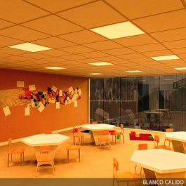 BX3 LIGHT Panel LED Superslim Modular 60x60 cm 36W 3623 Lm 6000K UGR19 Blanco, Marco Blanco, 40000 h, BX3-PANMB59559536WCW