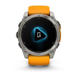 Smartwatch GARMIN Fénix 8 AMOLED Naranja 1,4" Ø 50 mm