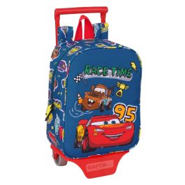 Mochila Escolar con Ruedas Cars Racing Azul marino 22 x 27 x 10 cm Precio: 27.95000054. SKU: B1BQ34VNX7