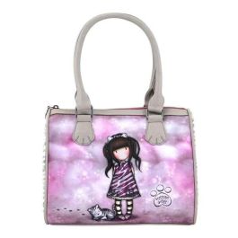 Bolso de Mano Gorjuss Ruby wild Gris (28 x 22 x 13 cm)