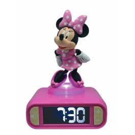 Despertador digital con luz nocturna 3D Minnie y efectos de sonido Precio: 47.49999958. SKU: B1J92H9YED