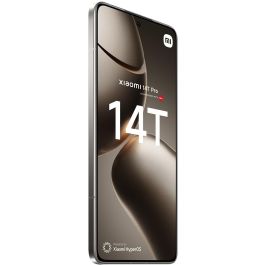 Xiaomi 14T Pro 512GB 12GB RAM 5G Gris, Pantalla AMOLED 6.67" 144Hz, Cámara 50MP, Carga Rápida, IP68