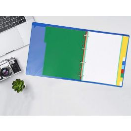 Separador Liderpapel Plastico Juego De 6 Separadores Folio 16 Taladros 10 unidades