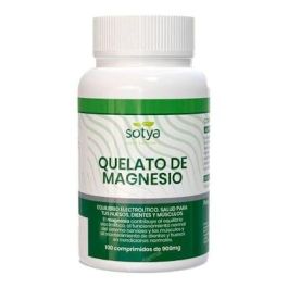 SOTYA Magnesio Quelato 100 Comp. Contribuye al Normal Funcionamiento del Sistema Nervioso Precio: 3.4999998. SKU: B12LG4NJZJ