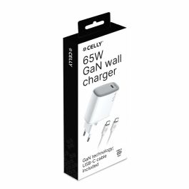 Cargador de Pared Celly UPTC1USBC65WCTC Blanco