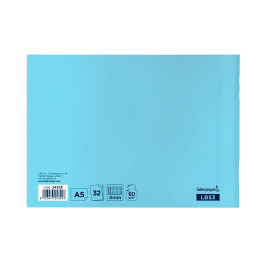 Liderpapel Libreta Smart A5 Apaisado 32 Hojas 60gr Cuadro 4mm con Margen