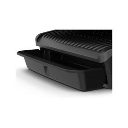 Tefal OptiGrill Elite GC750D30 - Parrilla de Contacto Automática, 12 Programas, Placas Extraíbles, Superficie 600 cm² (300x200 mm), Negro y Acero Inoxidable