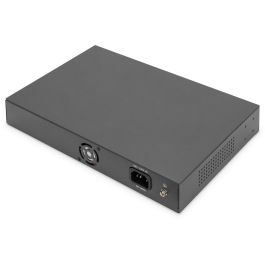Digitus Switch 16+2 Puertos Gigabit SFP PoE No Administrado 10/100/1000 Mbps Negro