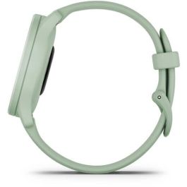 Garmin vivomove Sport Reloj inteligente híbrido con GPS y seguimiento de actividad, color menta y plata