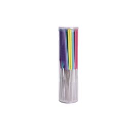 Pack de 24 peines con púa metálica de 23cm - Varios colores - Bifull Precio: 13.50000025. SKU: B194YAVFRA