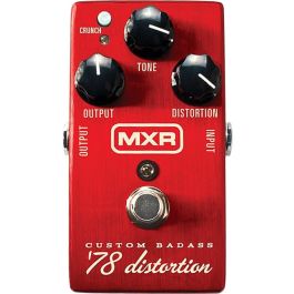 Pedal Mxr® Fx 78 Distortion Pedal Mxr® Fx 78 Distortion