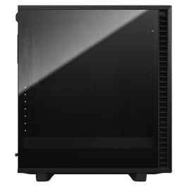 Fractal Design Define 7 Compact Black Midi Tower para PC ATX, Micro-ATX, Micro-ITX, Aluminio y Acero, Hogar/Oficina