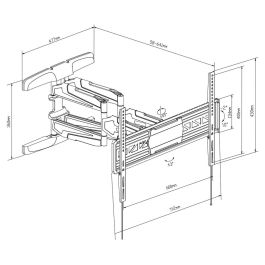 Soporte TV TM Electron 32"-65" 50 kg