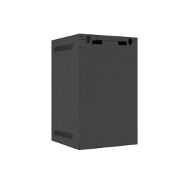 Lanberg WF10-2309-10B Armario Rack 9 Unidades 280x310 mm, Bastidor de Pared, Acero, Negro, Capacidad 20 kg