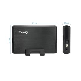 Caja Externa para Disco Duro de 3.5" TooQ TQE-3509B/ USB 2.0 Caja Externa para Disco Duro de 3.5" TooQ TQE-3509B/ USB 2.0