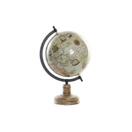 DKD Home Decor Globo Terráqueo Colonial Marrón, Dimensiones 20x33x23 cm, Fabricado en Madera de Mango y PVC - Pack 4 Unidades Precio: 91.89000029. SKU: B15SFGBEYX