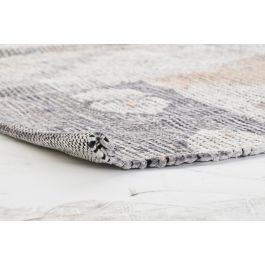 DKD Home Decor Alfombra Estilo Boho Multicolor 180 x 120 cm Algodón Poliéster