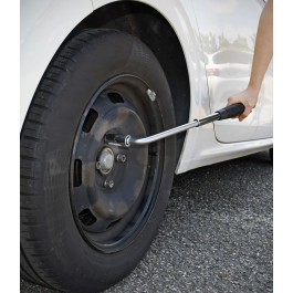 Aeg Llave Telescópica para Ruedas con Mango Extensible 17/19mm