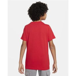 Camiseta de Manga Corta Infantil Nike Rojo