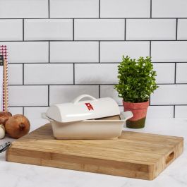 Cook Concept Tabla Cortar 39x28 cm con Surco para Líquidos