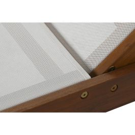 Tumbona Home ESPRIT Blanco Marrón 187 x 65 x 81 cm Tumbona Home ESPRIT Blanco Marrón 187 x 65 x 81 cm
