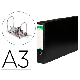 Elba Archivador de Palanca A3 Apaisado Lomo Ancho Negro Precio: 13.50000025. SKU: B16CRZG3GF