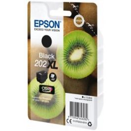 Epson 202 XL Tinta Ink-jet Negra Original para XP-6000 / XP-6005 / XP-6100 / XP-6105 - 550 Páginas