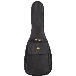 TOBAGO Funda Guitarra Eléctrica Negra Poli. 600D, Acolchado 10mm (Display 12 Unidades) para Guitarra Eléctrica