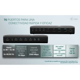 Soporte para Portátil i-Tec CA6MONITORDOCKPD