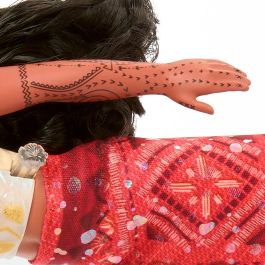 Mattel Muñeca Princesa Vaiana Nadadora JFF09 Disney Princess con Cambio de Color Inspirada en Vaiana 2
