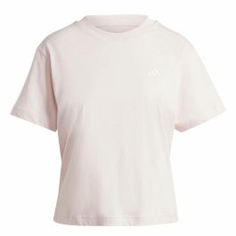 Camiseta de Manga Corta Mujer Adidas Essentials Small Logo Beige Rosa Precio: 21.49999995. SKU: B1BK5RSF8S