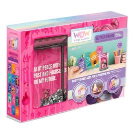 Kids Licensing Wow00141 Marco de Fotos con Purpurina Wow Generation para Niños con Mensajes Motivacionales