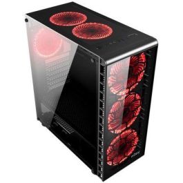 CAJA SEMITORRE NJOY VANGUARD - 2*USB 3.0 + USB 2.0 - 6 VENTILADORES LED (3 DELANTEROS+2 SUPERIORES+1 TRASERO) - PANEL LATERAL TRANSPARENTE - NEGRO CAJA SEMITORRE NJOY VANGUARD - 2*USB 3.0 + USB 2.0 - 6 VENTILADORES LED (3 DELANTEROS+2 SUPERIORES+1 TRASERO) - PANEL LATERAL TRANSPARENTE - NEGRO