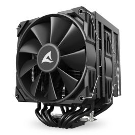 Sharkoon A60 Refrigerador de CPU Doble Torre con 2 Ventiladores PWM 120mm, 6 Heatpipes de Cobre, TDP 260W y Soporte Universal Negro Precio: 58.49999947. SKU: B16PSA9NRS