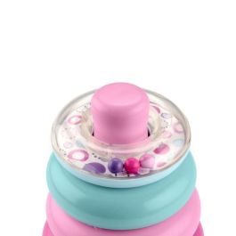 Fisher-Price JGP94 Juguete Apilable Pirámide Arcoíris para Bebés