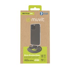 Muvit Recycletek Funda para iPhone 15 - Material Reciclado, Protección y Estilo Sostenible Muvit Recycletek Funda para iPhone 15 - Material Reciclado, Protección y Estilo Sostenible